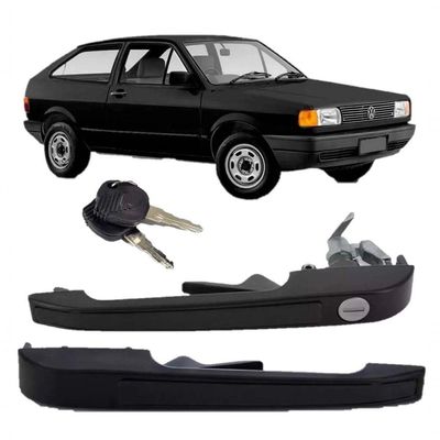 Par Maçaneta Externa Dianteira Vw Gol Quadrado 1987 A 1994
