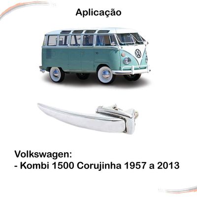 Maçaneta Externa Dianteira sem Chave Kombi 1500 Corujinha