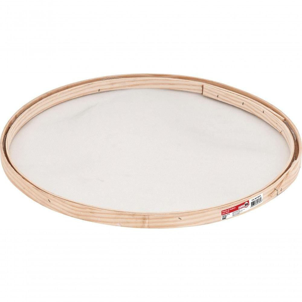 Peneira Para Areia 55Cm Aro Madeira Pmn0855 - Nove54