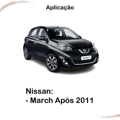 Par Amortecedor Porta-malas Mola A Gás Nissan March Após 11
