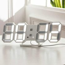 Multifuncional Grande Led Digital Parede Relógio 12H / 24H T