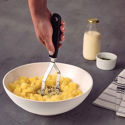 Amassador Esmagador De Batatas E Feijão Manual Utilitá Em Aço Inox - Tramontina 25655100