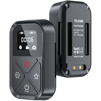 Controle Remoto para GoPro 8/9/10/11 Black e MAX - Telesin