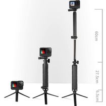 Bastão 3-Way à Prova D'água 60cm para GoPro e Similares - Telesin