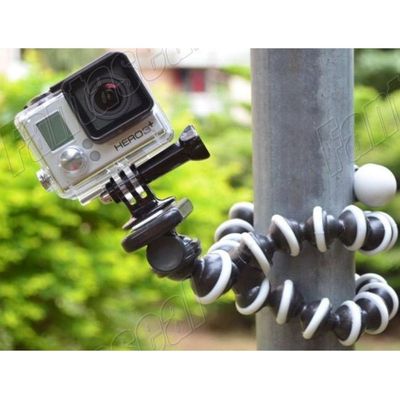 Tripé Articulável Octopus Pequeno + Adaptador GoPro e Similares