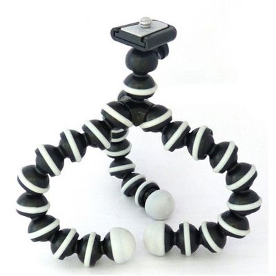 Tripé Articulável Octopus Pequeno + Adaptador GoPro e Similares