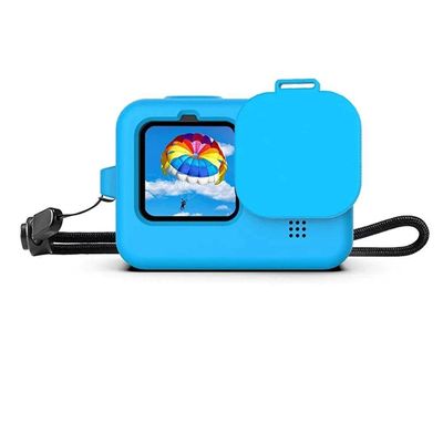 Capa de Silicone para GoPro 9, 10 e 11 Black - Azul