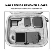 Capa de Silicone para Câmera DJI Action 2 Power Combo