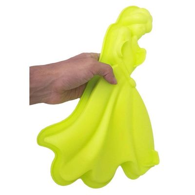 Forma Silicone Para Doces Diversos Princesa Verde