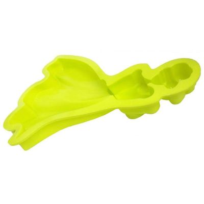 Forma De Silicone Para Torta Princesa Verde Kit 3 Unidades