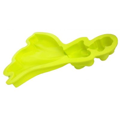 Forma Silicone Para Doces Diversos Torta Pudim Bolo Cozinha Princesa Verde (Sili-9)