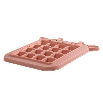 Forma De Gelo Divertida Infantil Girafa Rosa 16 Cavidades