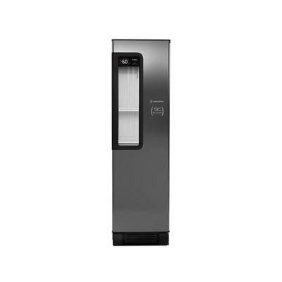 Cervejeira 127v Expositora Visa Beer Maxx 300 Residencial Porta Inox 287 Lts Vn28tp Inox 127v