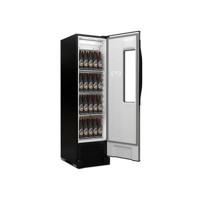 Cervejeira 127v Expositora Visa Beer Maxx 300 Residencial Porta Inox 287 Lts Vn28tp Inox 127v