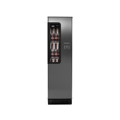 Cervejeira 127v Expositora Visa Beer Maxx 300 Residencial Porta Inox 287 Lts Vn28tp Inox 127v