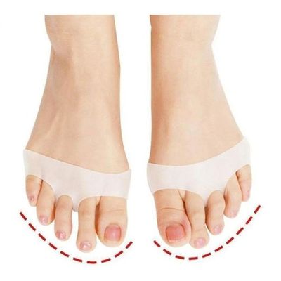 Tiptoe Protector Protetor Para Os Pés Cor Bege Silicone