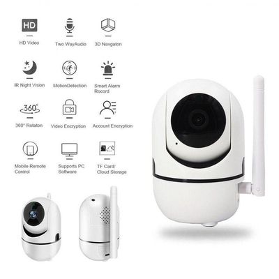 Mini Camera Ip Wifi Hd Onvif Sensor Movimento Automatico