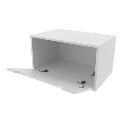 Gabinete Banheiro Suspenso 60cm Com 1 Porta Multimóveis Cr10123 Branco Branco