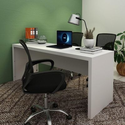 Escrivaninha-mesa Escritório 180cm Multimóveis Cr25266 Branco Branco