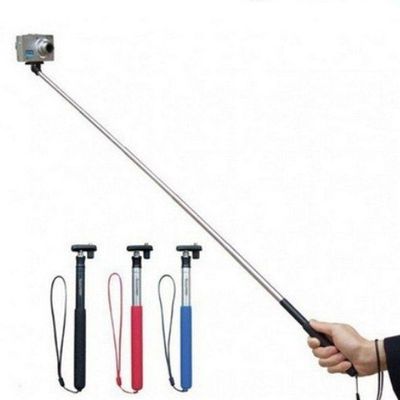 Bastão Monopod com Adaptador para Câmeras de Ação Go-Pro