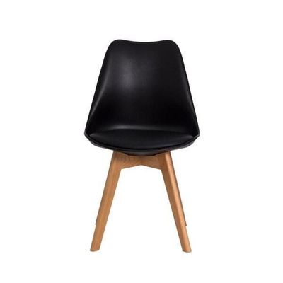 Cadeira Eames Eiffel Wood Para Mesa De Jantar Sala Cozinha