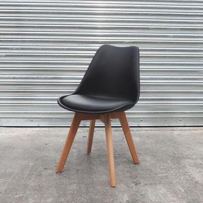 Cadeira Eames Eiffel Wood Para Mesa De Jantar Sala Cozinha