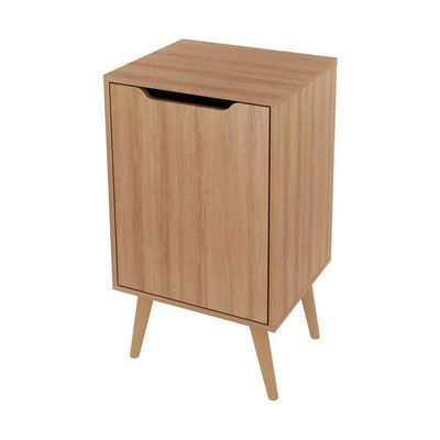 Gabinete Banheiro 45cm 1 Porta Retrô Multimóveis Cr10120 Amêndoa Amêndoa