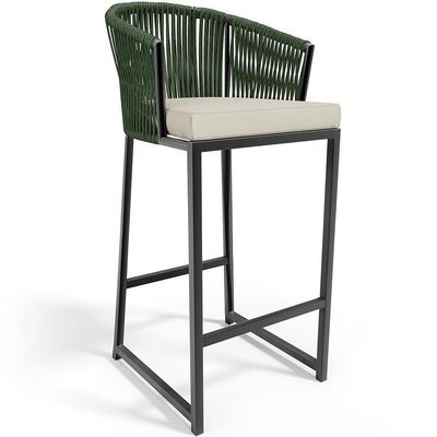Kit Mesa Bistrô Com 03 Banquetas Área Gourmet D04 Verde
