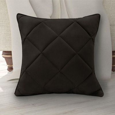 Almofada Decorativa Nina Matelassê 48X48 Corano Marrom