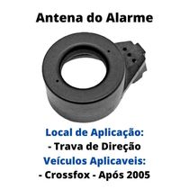 Antena Módulo Alarme Pequeno Trava Direção Crossfox Após 05