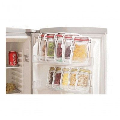 Kit 3 Saco Bolsa Frasco Ziplock Para Alimento/ Artigos