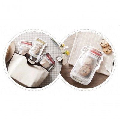 Kit 3 Saco Bolsa Frasco Ziplock Para Alimento/ Artigos