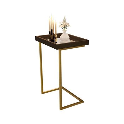 Mesa De Apoio Reggio Canela Pe Dourado