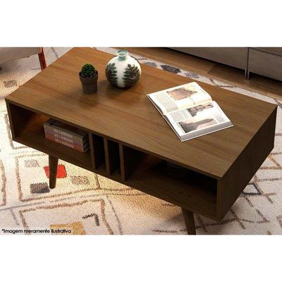 Mesa Centro Sala MC2226 Natural - Tecno Mobili