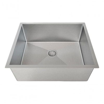 Pia Cuba C/ Escorredor Em Aço Inox 50X40 P/ Varanda Gourmet