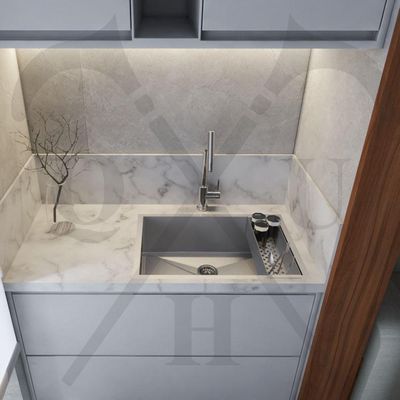 Pia Cuba C/ Escorredor Em Aço Inox Para Cozinha 70X40