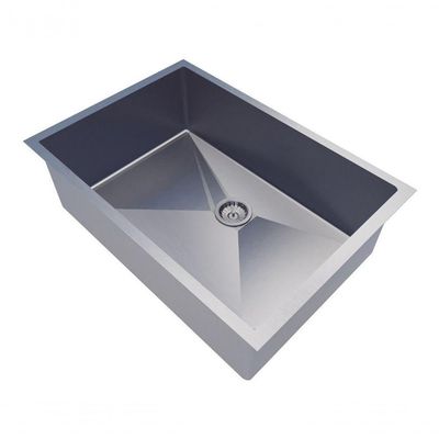 Cuba 70x40 Pia De Inox Quadrada Para Louça Cozinha Gourmet