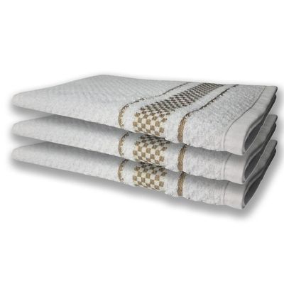 9 Panos De Prato Atoalhado Felpudo Premium Az+Pr+Mr