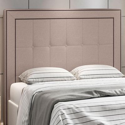 Cabeceira Cama Box Casal Queen 160cm P05 Atenas Bege Areia