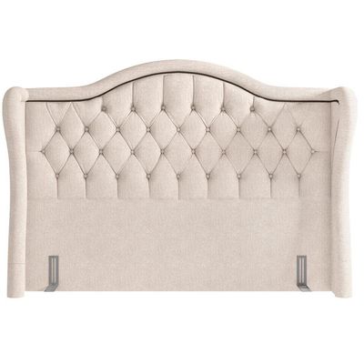Cabeceira Cama Box Casal King 195cm P05 Lisboa Bege Claro