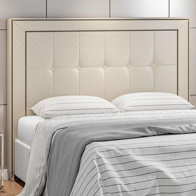 Cabeceira Casal Queen 160cm P05 Corino Branco