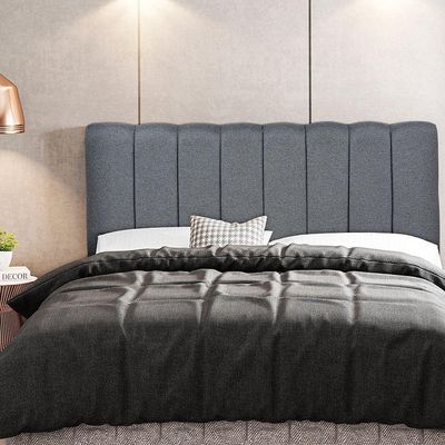 Cabeceira Cama Box Painel Casal 160 Cm Dubai W01 Chumbo