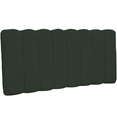 Cabeceira Cama Box Painel Casal 140 Cm Dubai Verde Musgo
