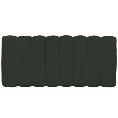 Cabeceira Cama Box Painel Casal 140 Cm Dubai Verde Musgo
