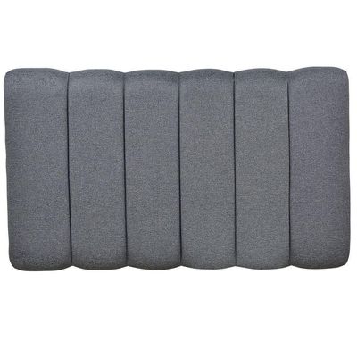 Cabeceira Cama Box Painel Solteiro 100 Cm Dubai W01 Chumbo
