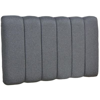 Cabeceira Cama Box Painel Solteiro 100 Cm Dubai W01 Chumbo