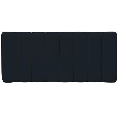 Cabeceira Cama Box Painel Casal 140 Cm Dubai W01 Preto