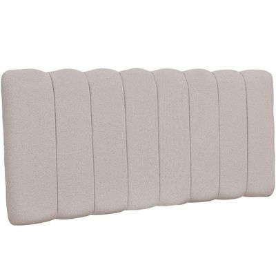 Cabeceira Cama Box Painel Casal Queen 160 Cm Dubai W01 Bege