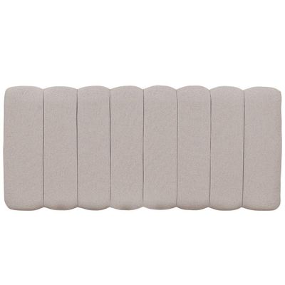 Cabeceira Cama Box Painel Casal Queen 160 Cm Dubai W01 Bege