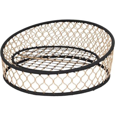 Chaise Sofá Em Alumínio E Corda Naútica Jardim, Piscina